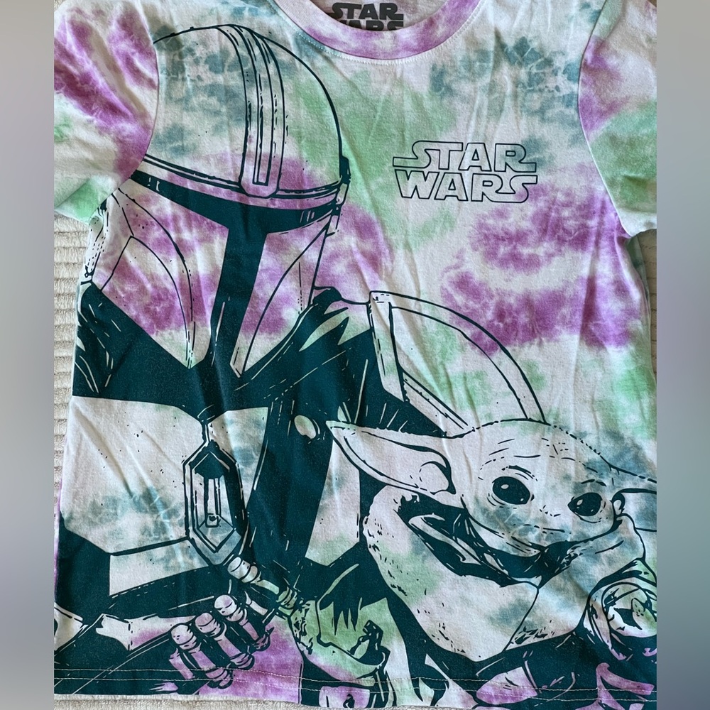 Kids tagless Star Wars t-shirt - size 7 - Picture 2 of 4
